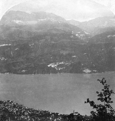 Lac de Brienz par Gabler en 1885