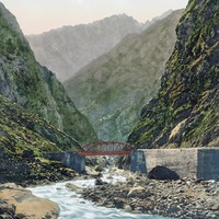 Route du Caucase, gorge de Darial