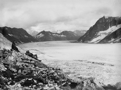 Aletschgletscher - Eggishorn, par Vittorio Sella Aletschgletscher - Eggishorn, par Vittorio Sella