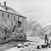 Hospice du Grand Saint Bernard par vittorio Sella Hospice du Grand Saint Bernard par vittorio Sella