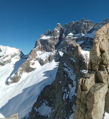 [Concours Photo Sophie 2024] La Meije vue de la brèche des Chamois 