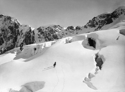 Glacier du Chardon par Vittorio Sella en 1888 Glacier du Chardon par Vittorio Sella en 1888