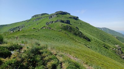 La crête du cirque de Chamalière