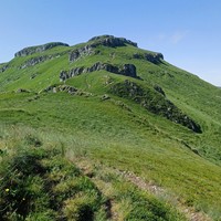 La crête du cirque de Chamalière