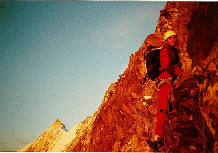 Arete NE de la Lenzspitze