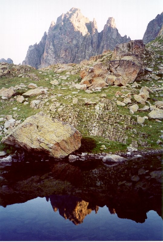 Lac du Ponset et Cayre de la Madone