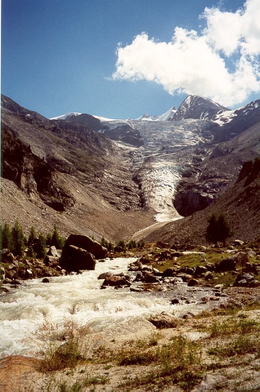Nadelgrat et Ried Gletscher