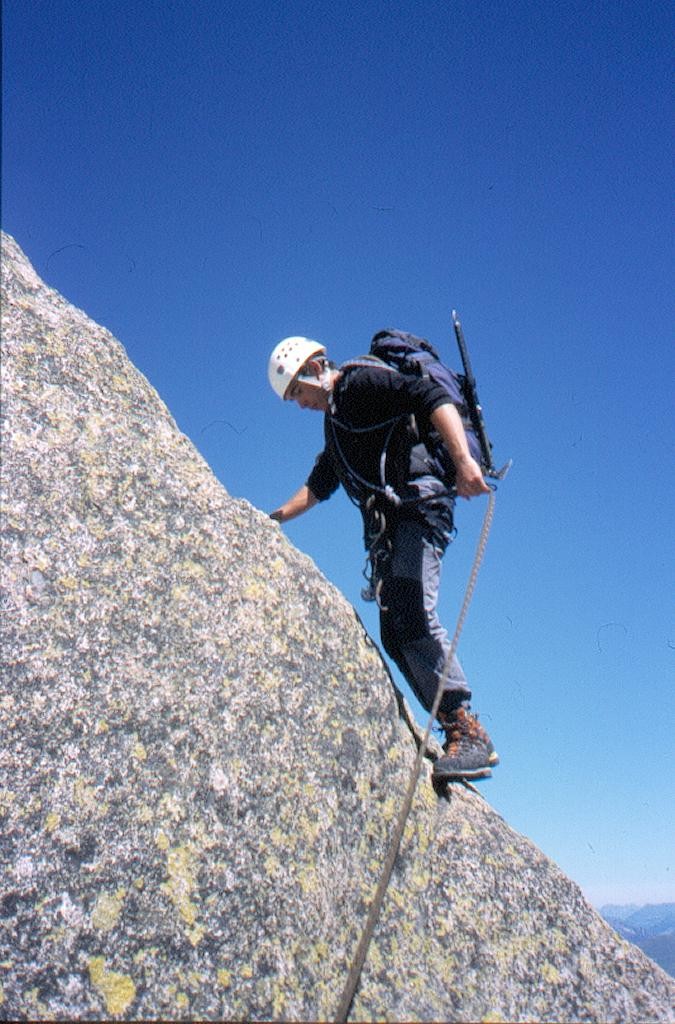 Traversée du Petit Charmoz - Arête sommitale