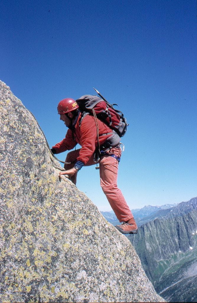 Traversée du Petit Charmoz - Arête sommitale