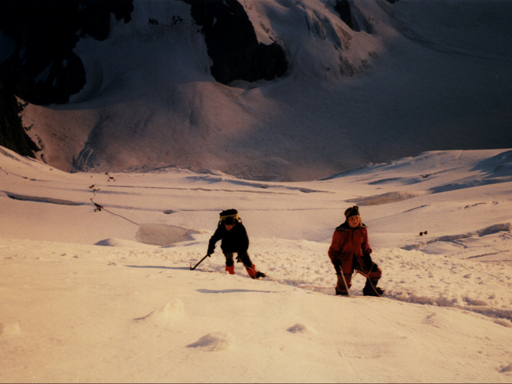 Montée au Dôme des Ecrins