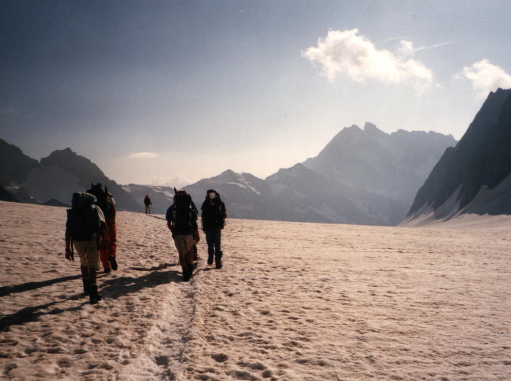 Retour sur le Glacier Blanc