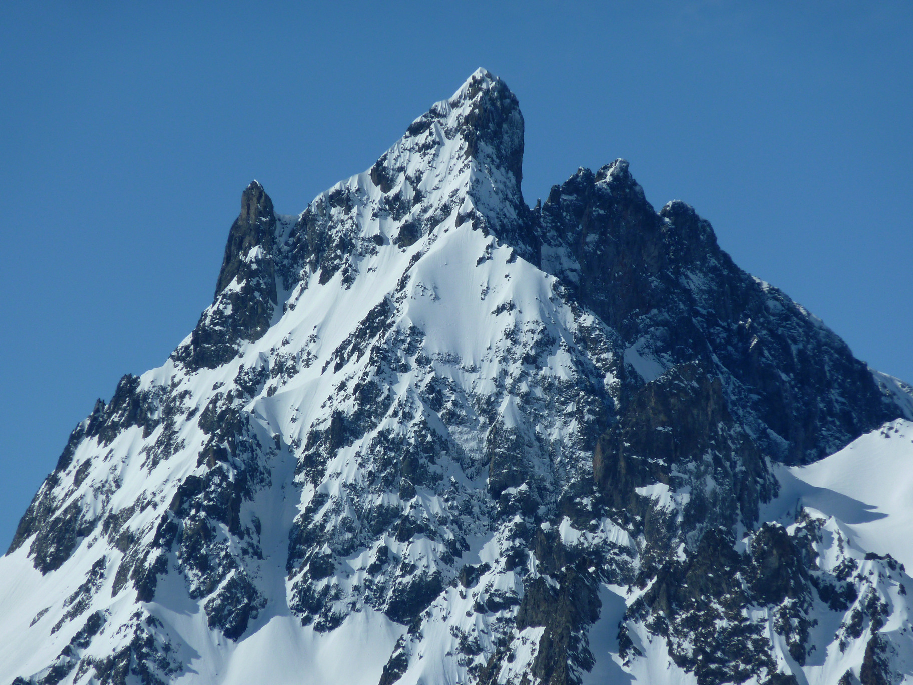 Grand Pic de Belledonne : Face E (voie des skieurs) - Camptocamp.org