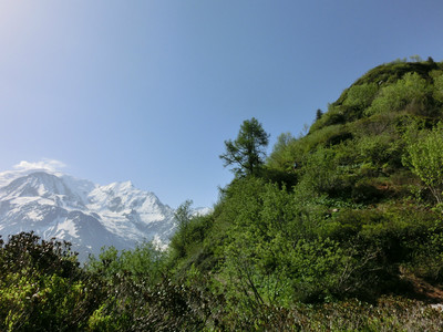 Le Prarion Par Le Col De La Forclaz Camptocamp Org