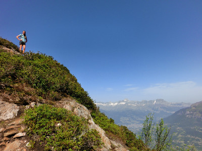 Le Prarion Par Le Col De La Forclaz Camptocamp Org
