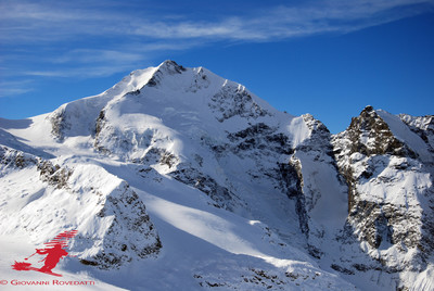 Piz Bernina Parete Ne Per La Via Della Gorgia Camptocamp Org