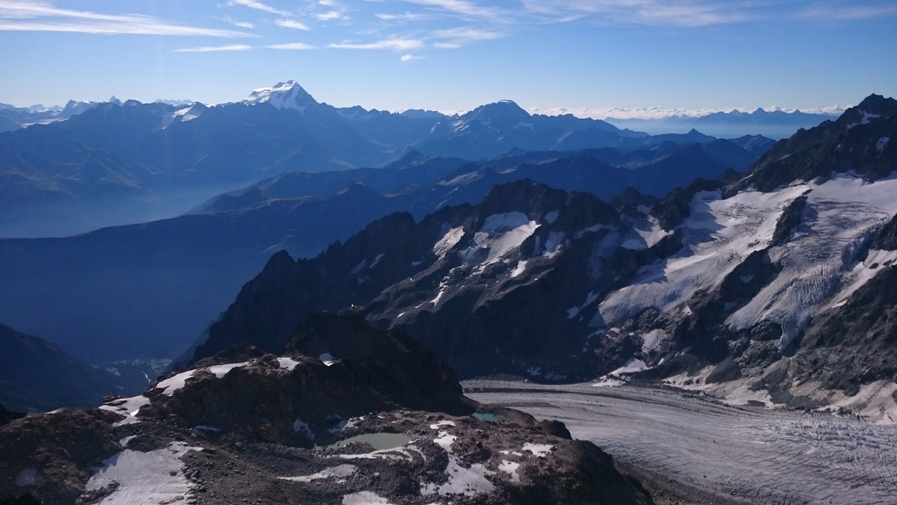 Aiguilles Dorées Aiguille Sans nom Arête S