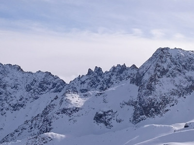 Pointe Ronde Voie Normale Depuis La Caffe Ou Le Col De - 