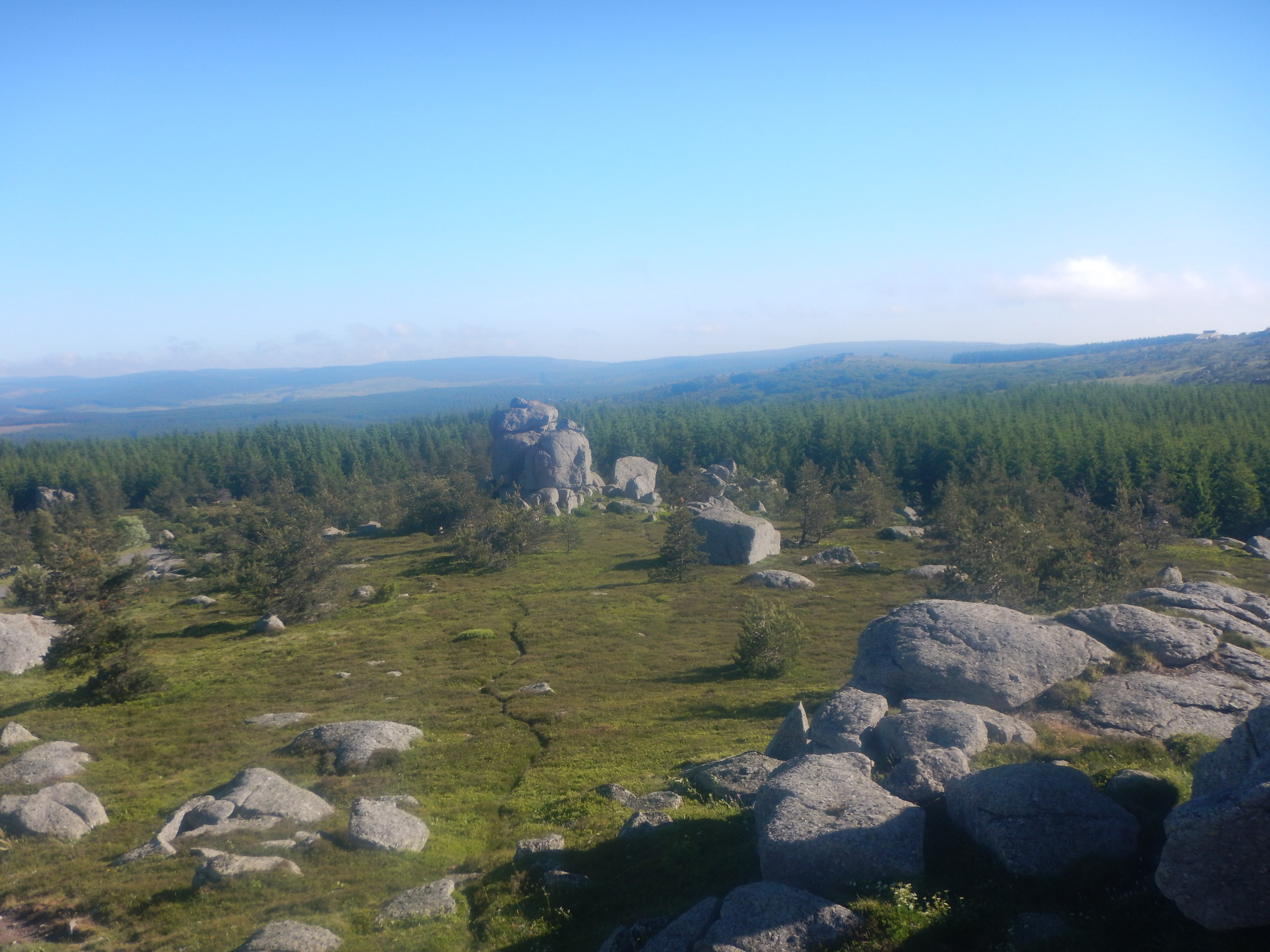 Tour de la Margeride à vtt