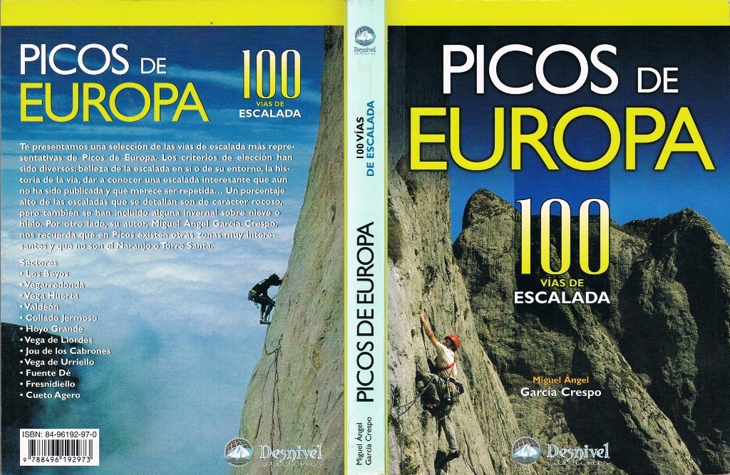 100 vias de escalada Picos de Europa 